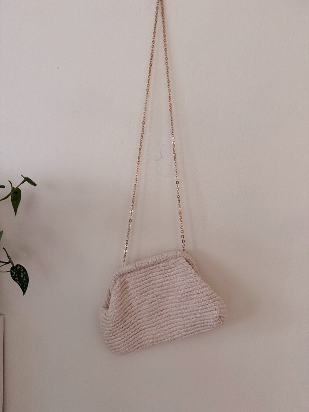 🧶 Ribbed Knit Clutch Crossbody Bag ✨